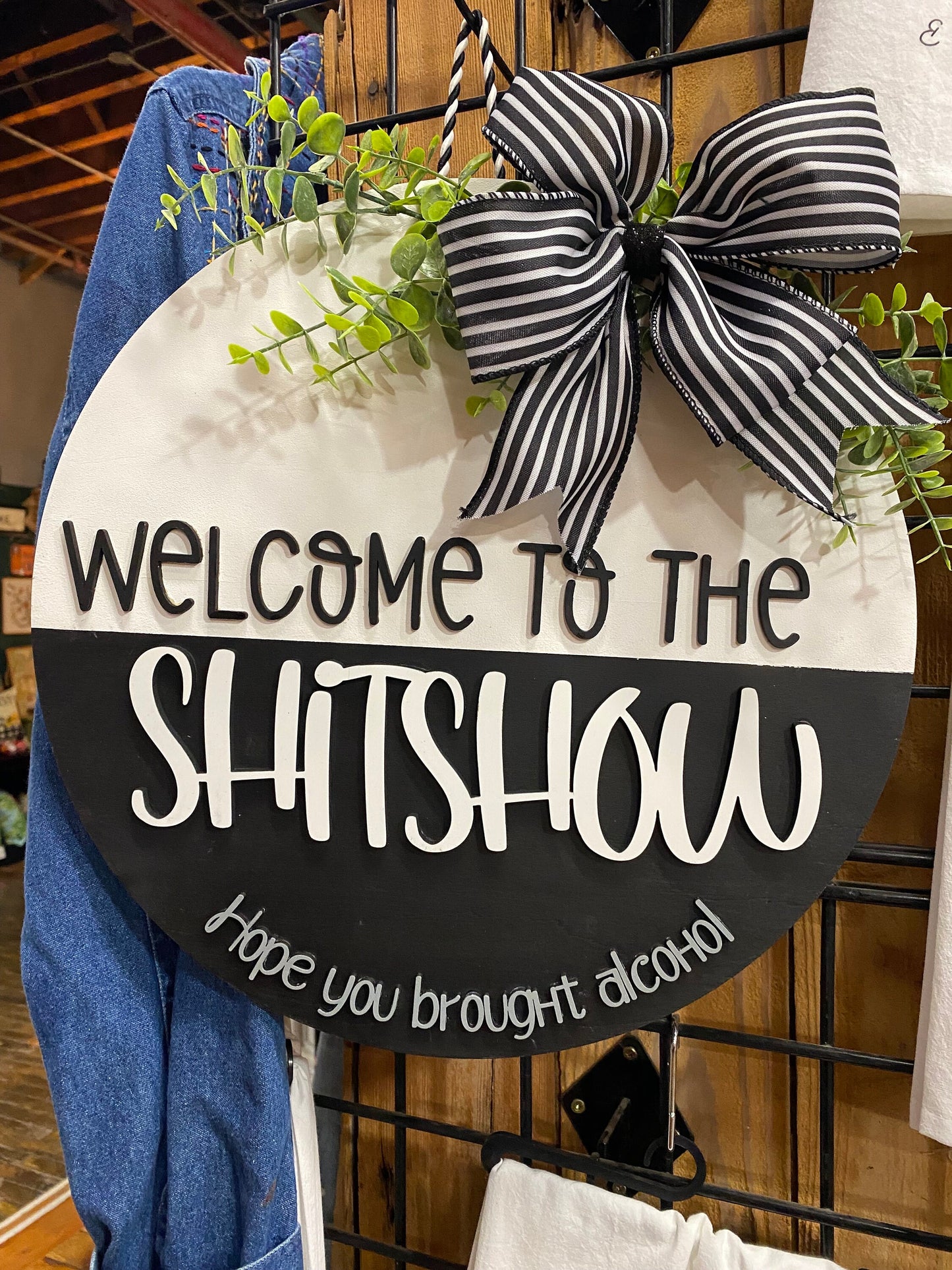 If you hear me yelling Sassy Front Door Sign