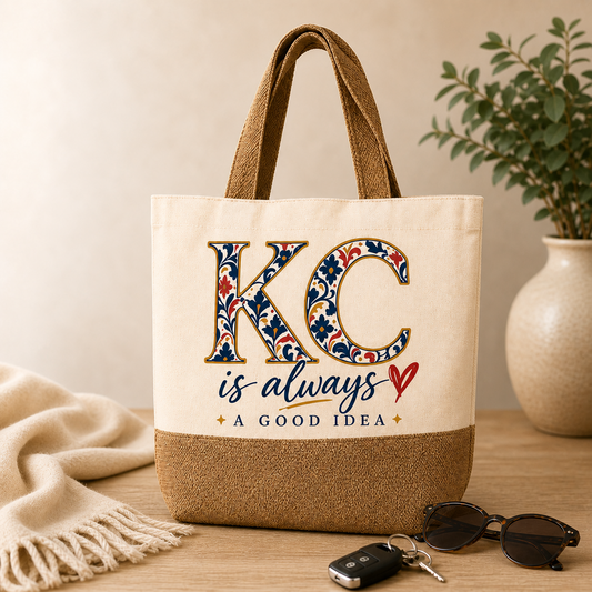 Kansas City tote collection lifestyle hero