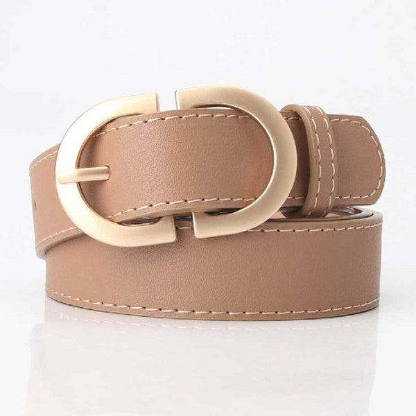 Vegan Leather Belt