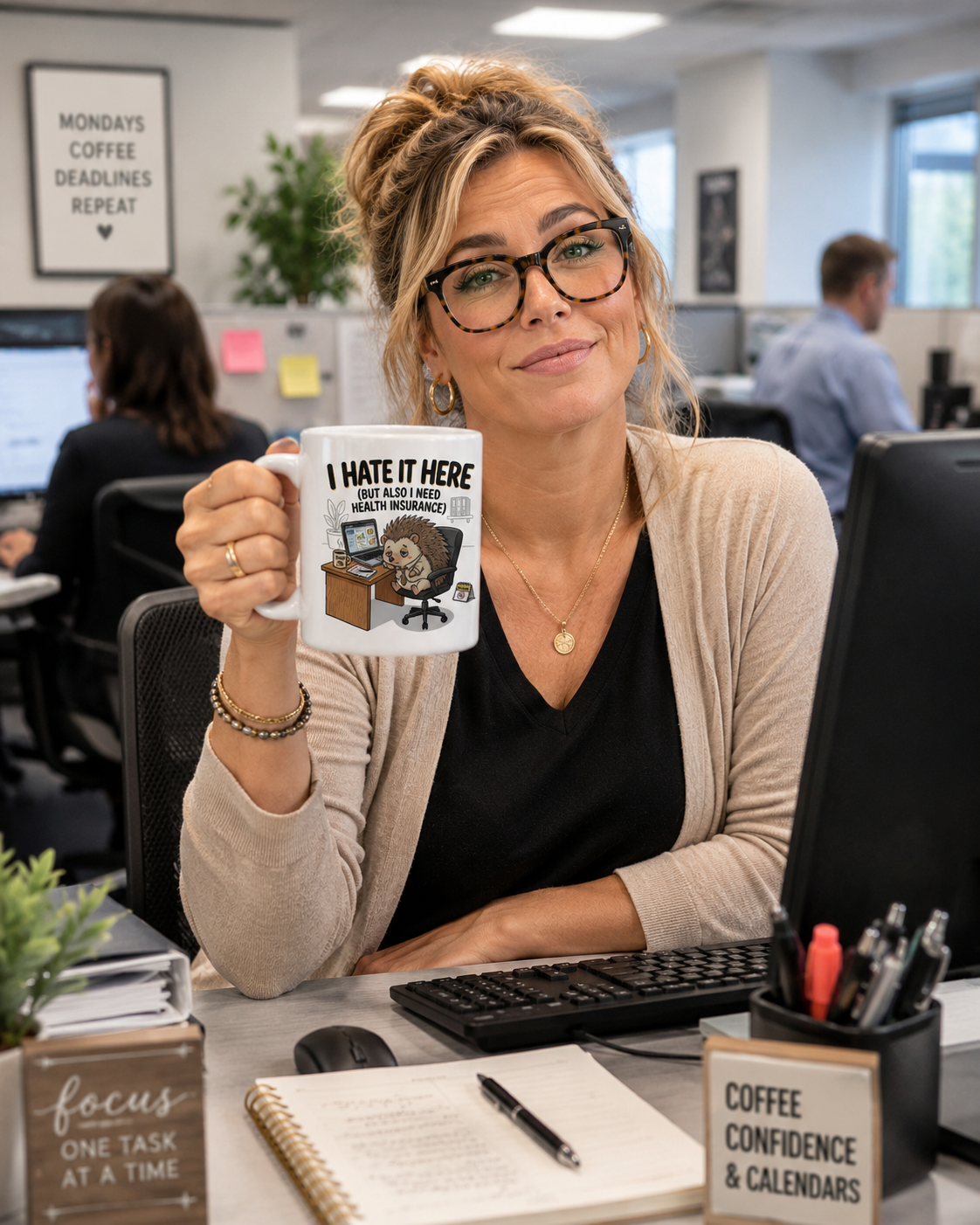 I Hate It Here Mug | Funny Office Coffee Mug