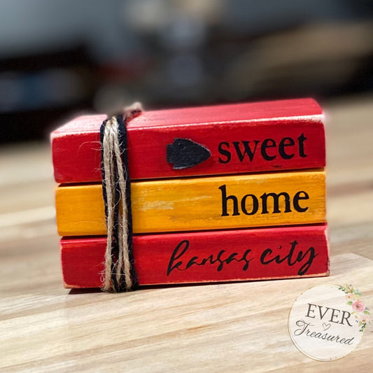 Kansas City Mini Book Stack