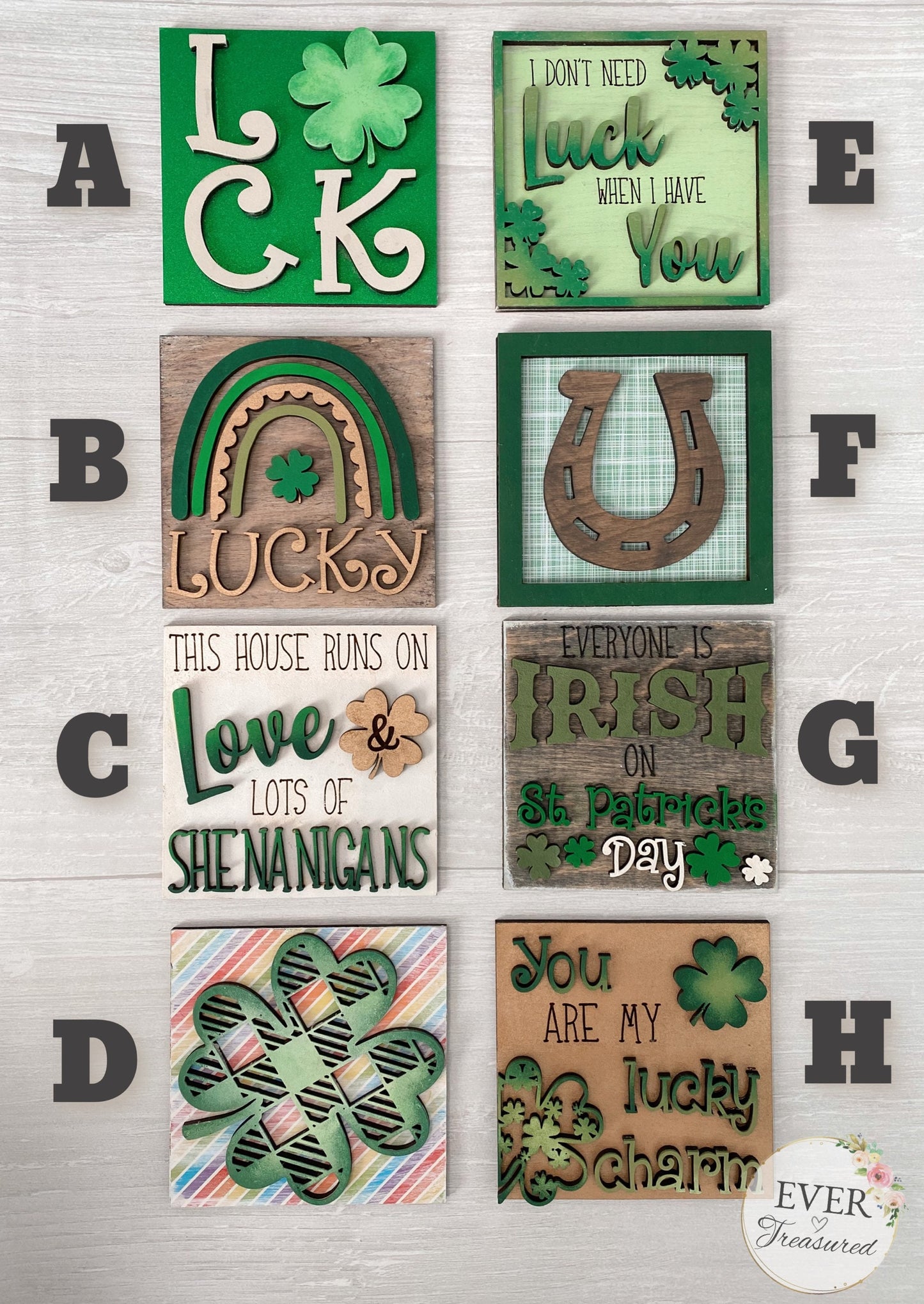 St Patrick's Day Interchangeable Tiles