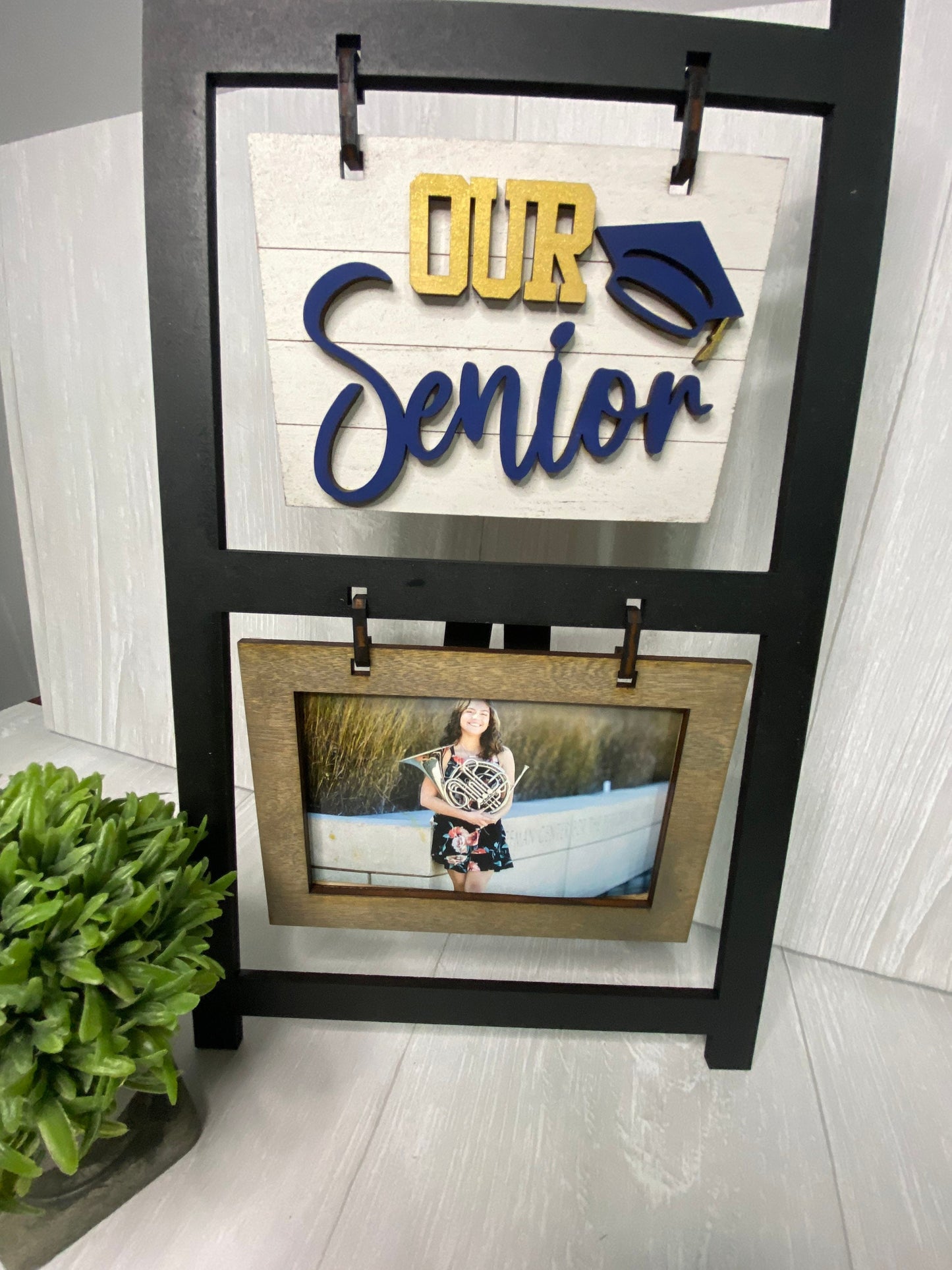 Class of 2025 Graduation Senior Photo Frame Grad Party Welcome Sign
