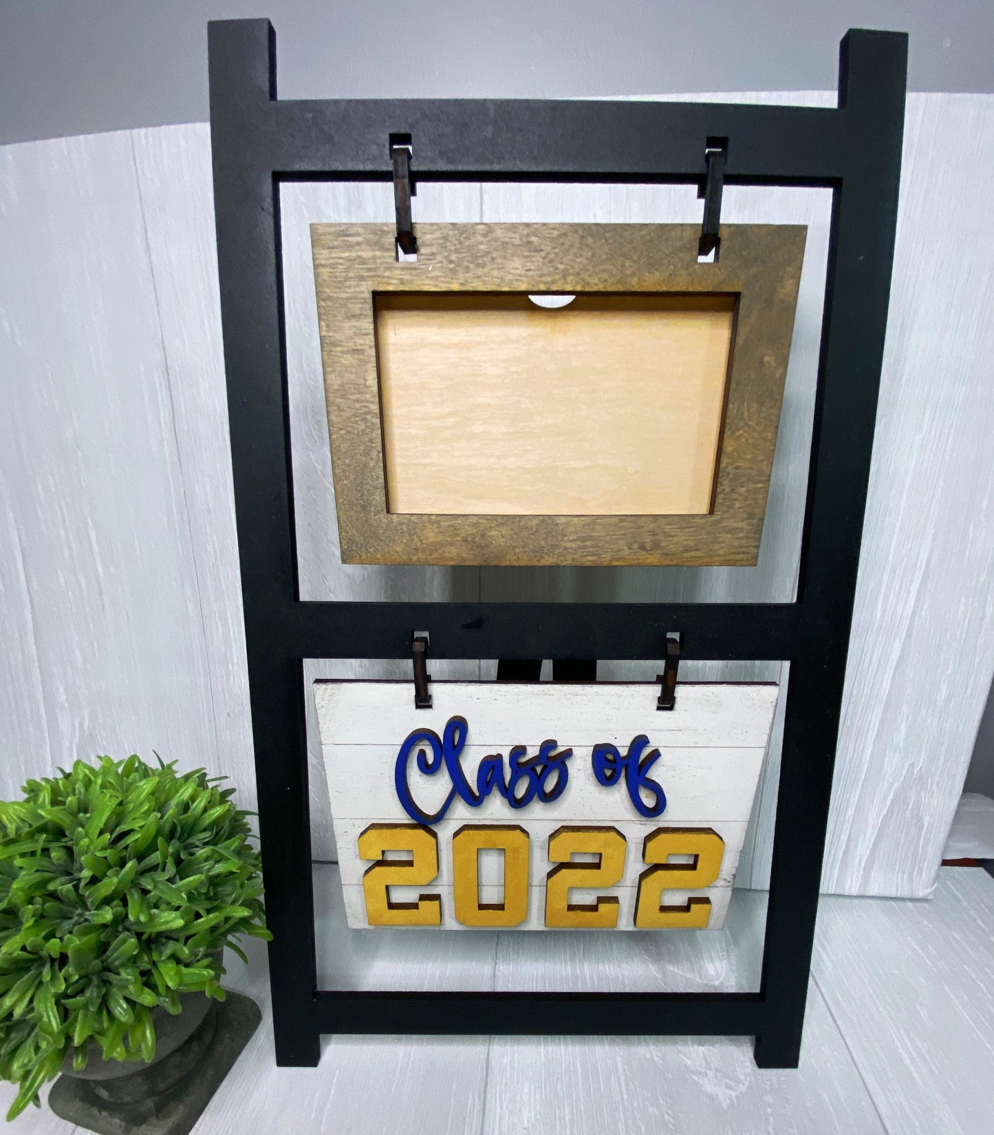 Class of 2025 Graduation Senior Photo Frame Grad Party Welcome Sign