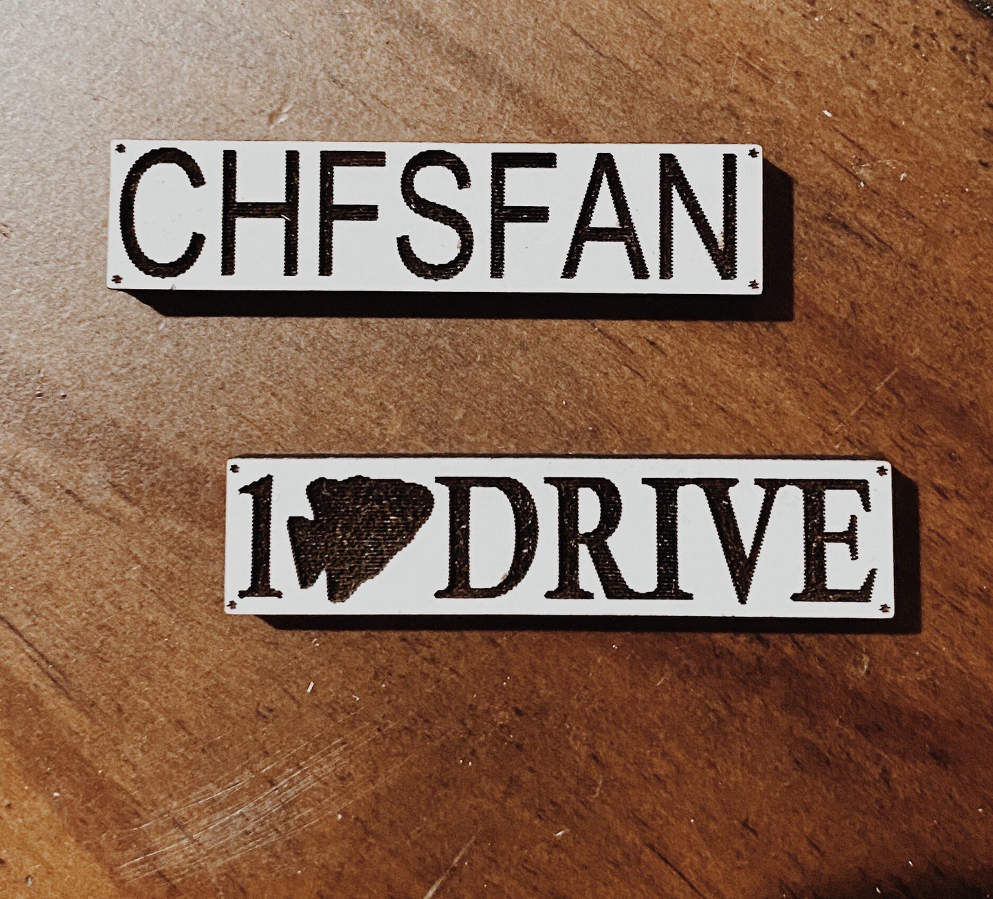 Chiefs Kingdom Truck Tiered Tray Decor