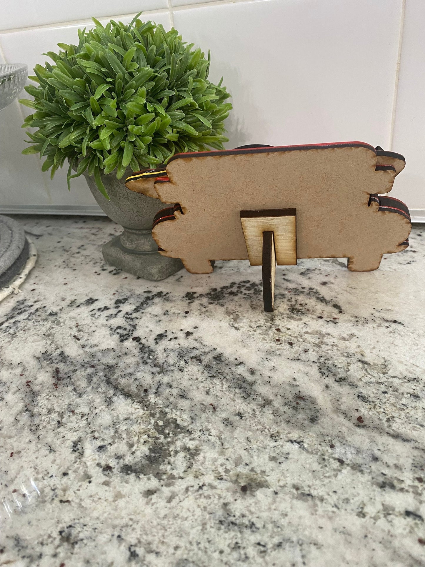 Chiefs Kingdom Truck Tiered Tray Decor