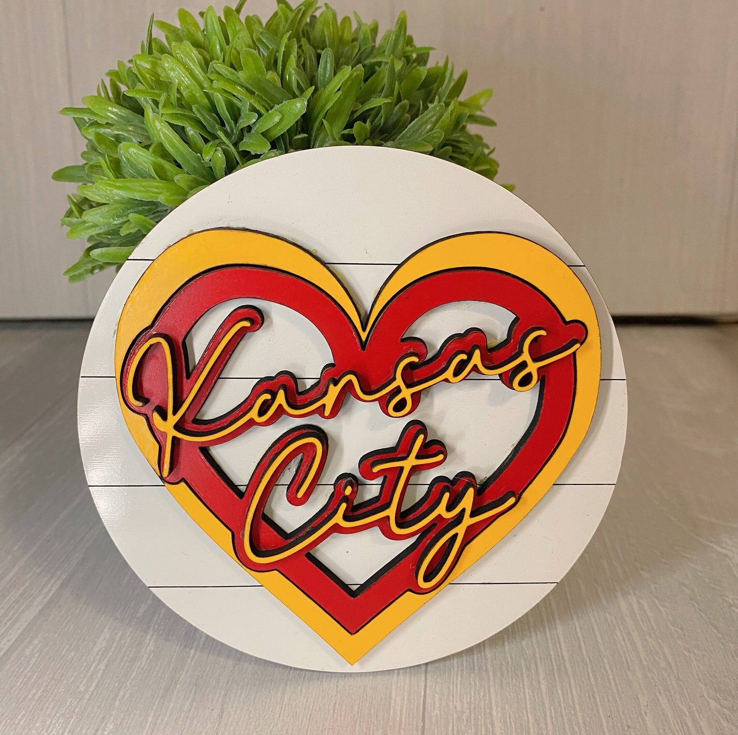 Chiefs Kingdom Truck Tiered Tray Decor