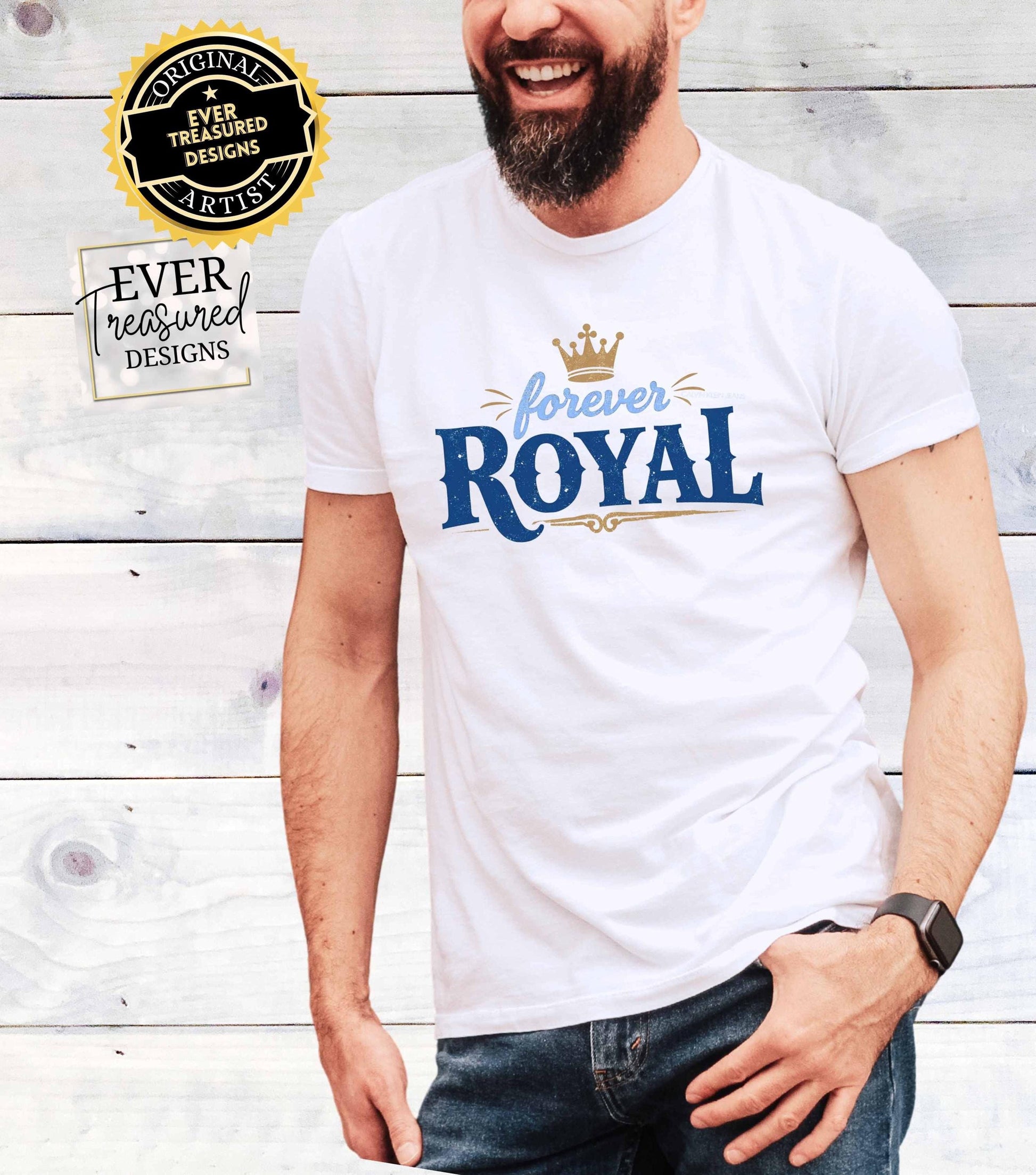 KC Royals Baseball Forever Royal Unisex Tee, Sports Fan Tshirt, Team Pride Shirt, Game Day Apparel, Baseball Fan Gift