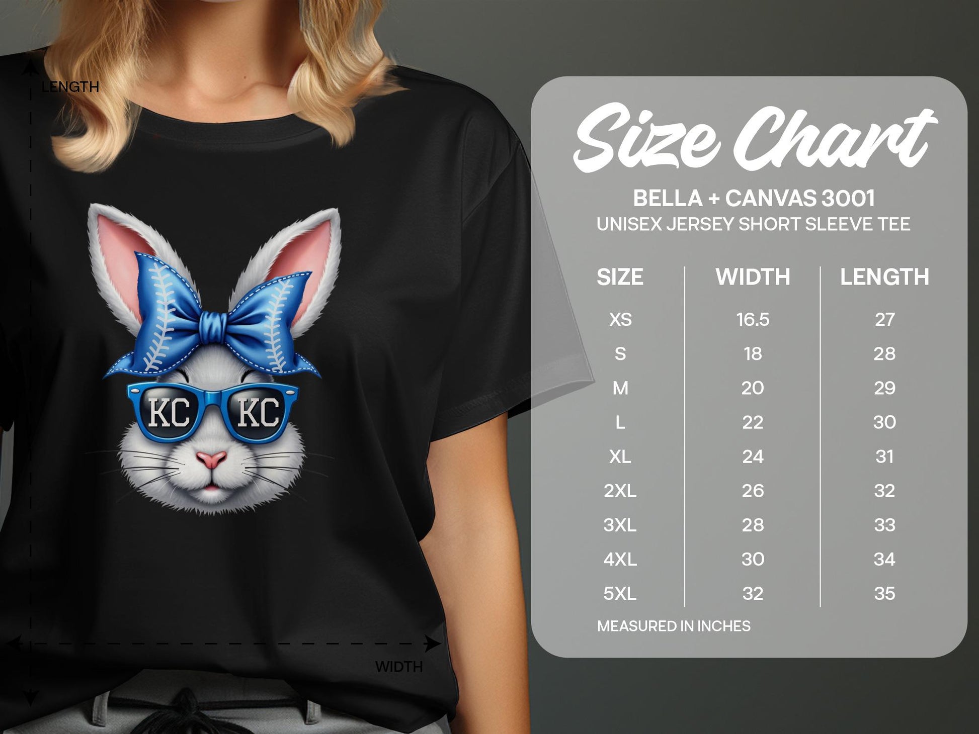 Cute Bunny With Sunglasses T-Shirt, Funny Rabbit Graphic Tee, Easter Bunny Shirt, Gift for Animal Lover, Cool Bunny Top, KC Shades Tee